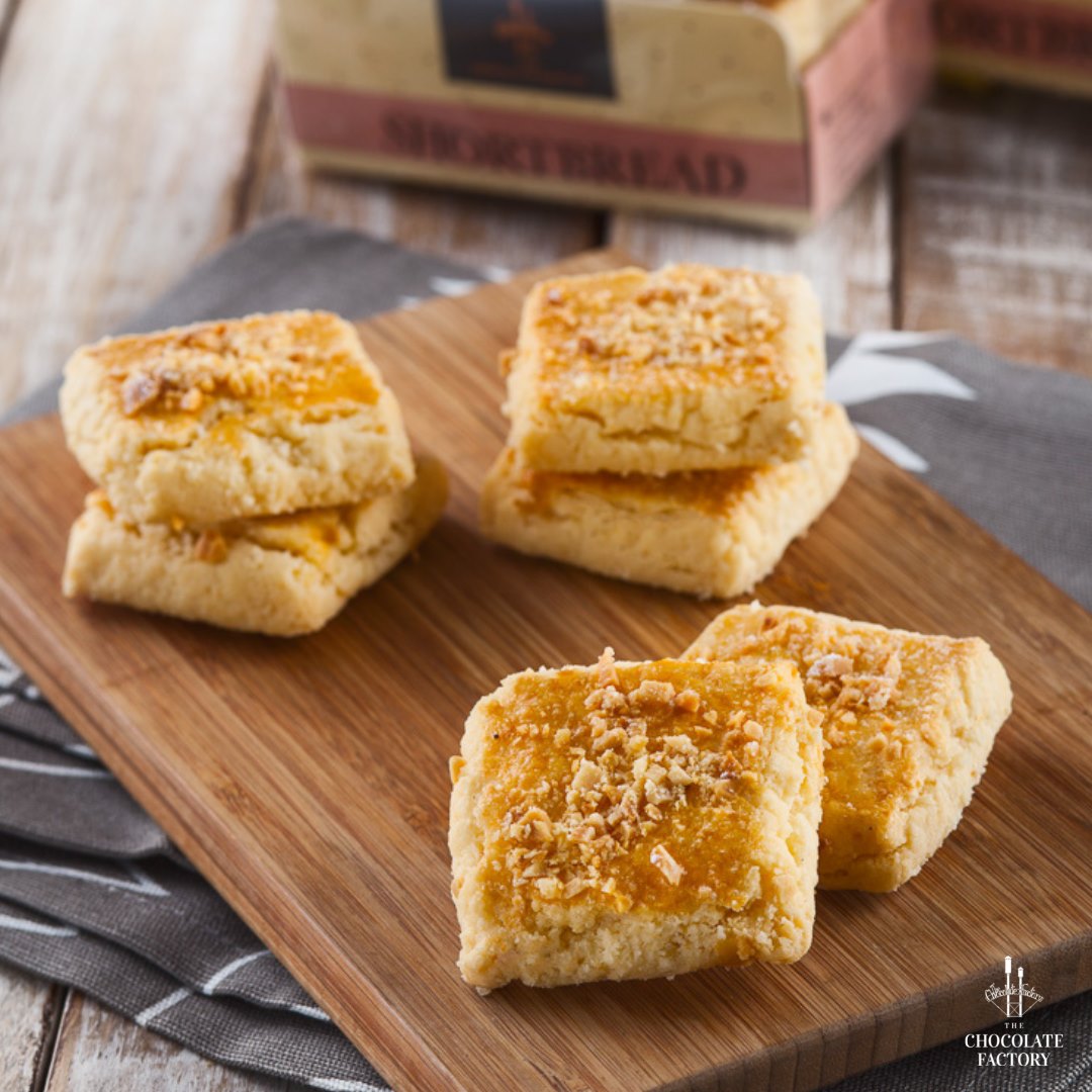 Shortbread Almond คุกกี้เนื้อกรอบผสมอัลมอนด์ - The Chocolate Factory