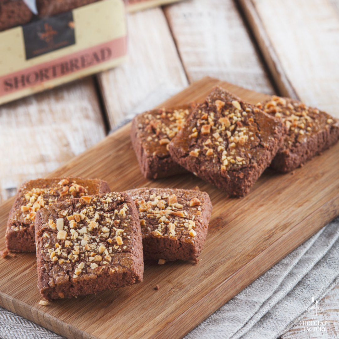 Shortbread Chocolate คุ๊กกี้เนื้อกรอบรสช็อคโกแลต - The Chocolate Factory