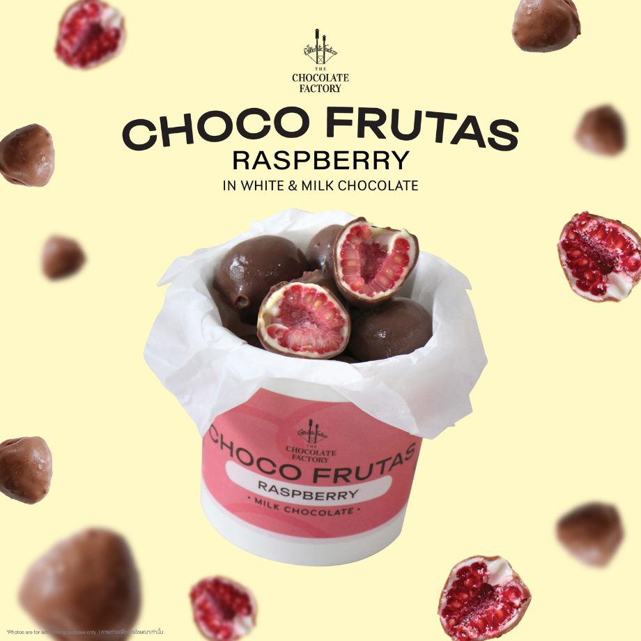 Choco Frutas Raspberry - The Chocolate Factory