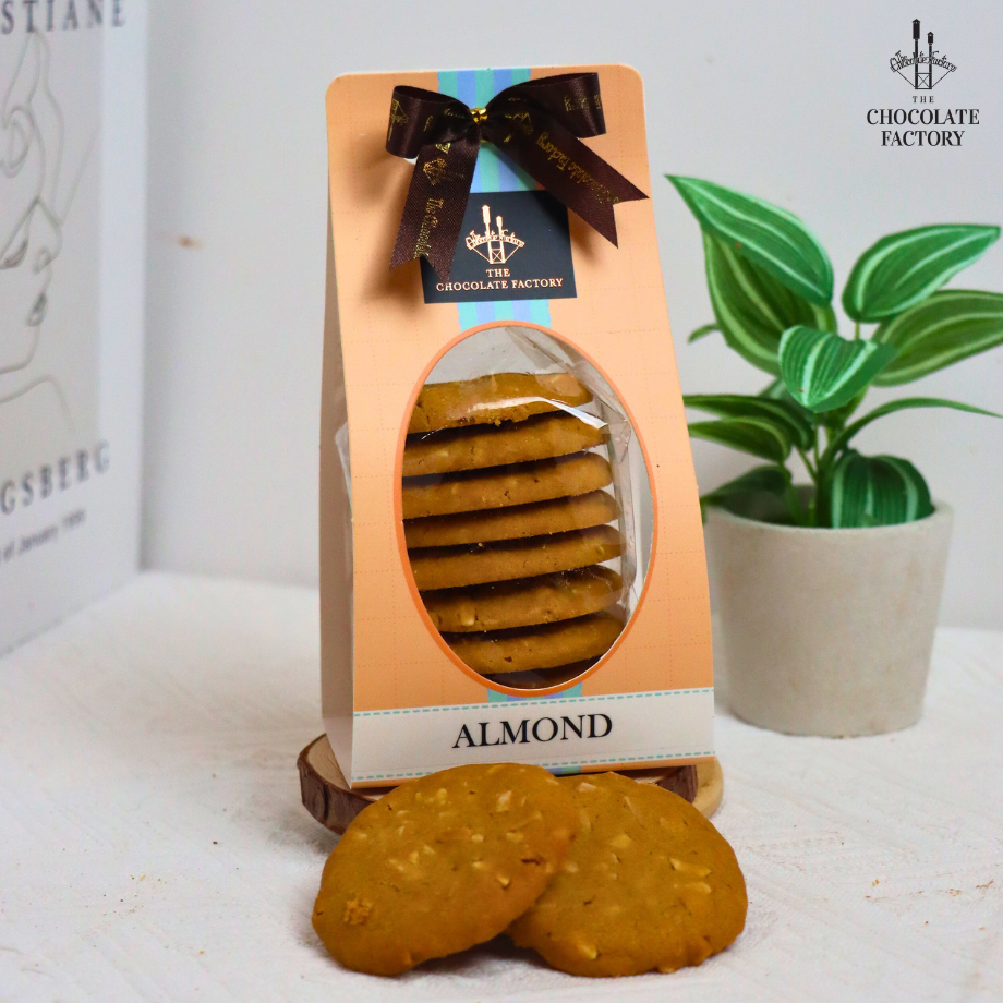 Cookie Almond คุกกี้กรอบอัลมอนด์ - The Chocolate Factory