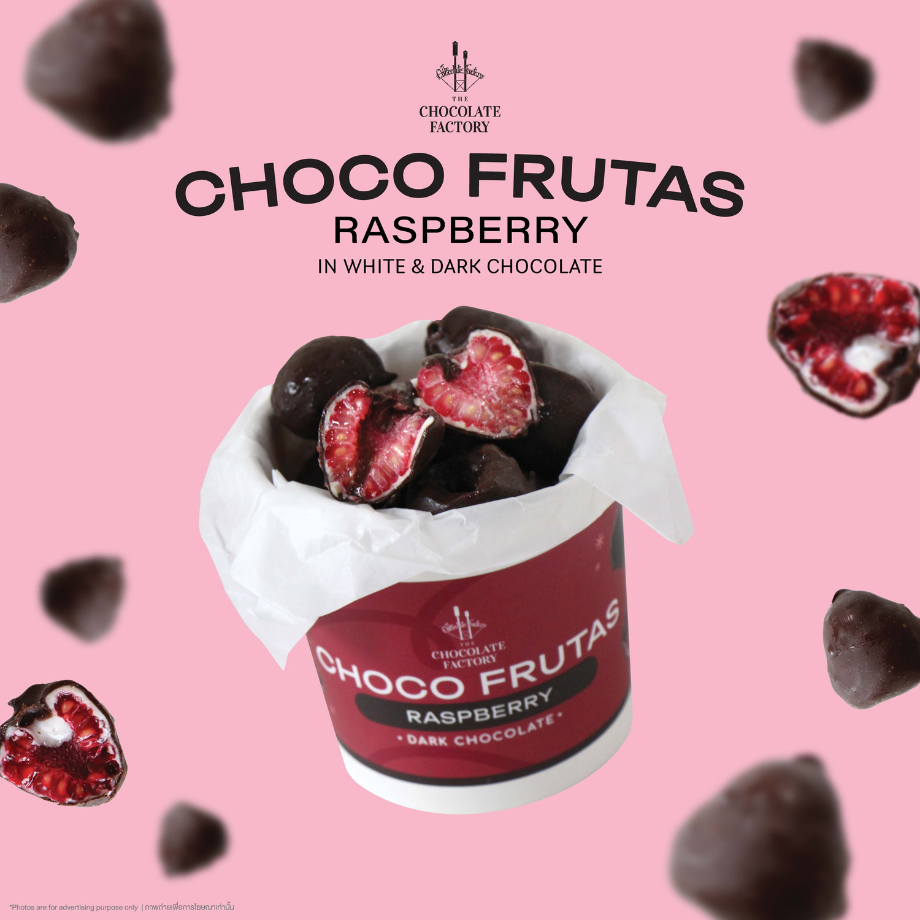 Choco Frutas Raspberry - The Chocolate Factory