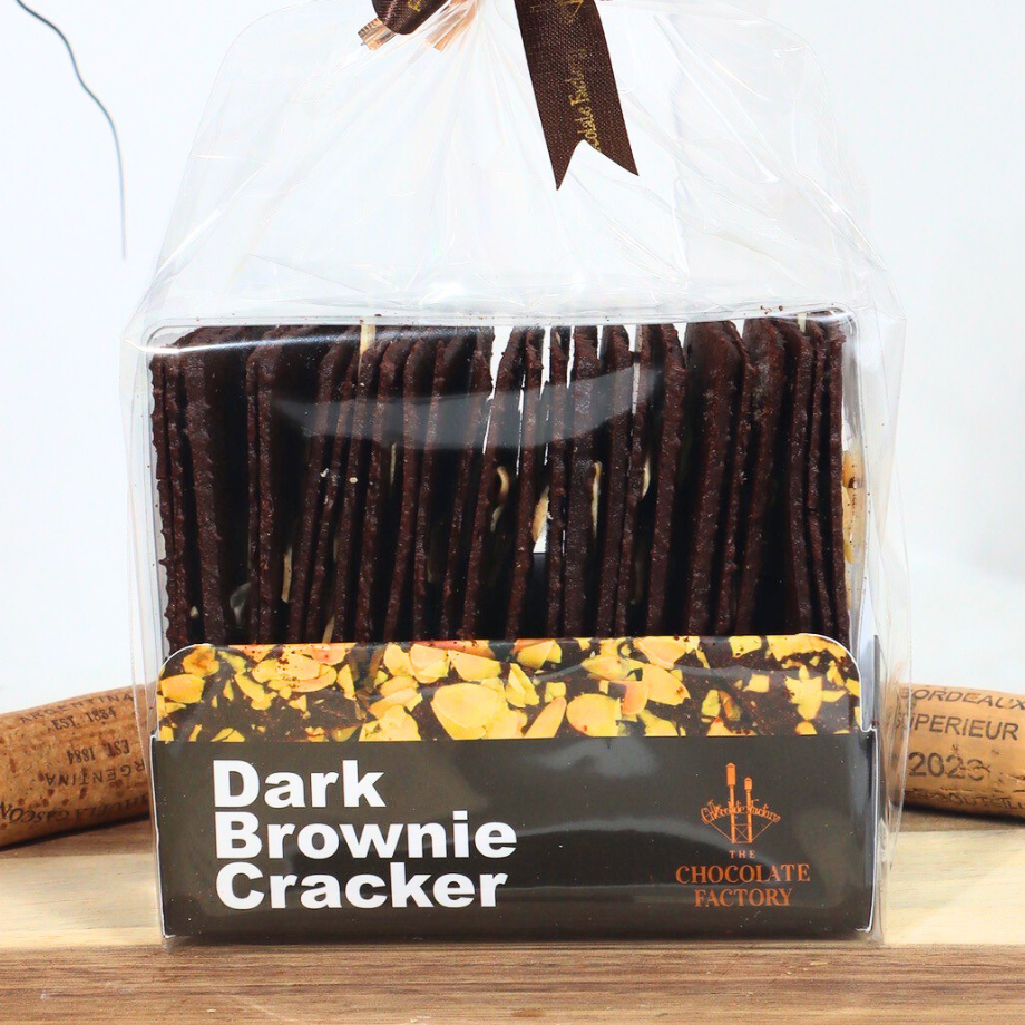 Dark Brownie Cracker ดาร์กบราวนี่แครกเกอร์ - The Chocolate Factory
