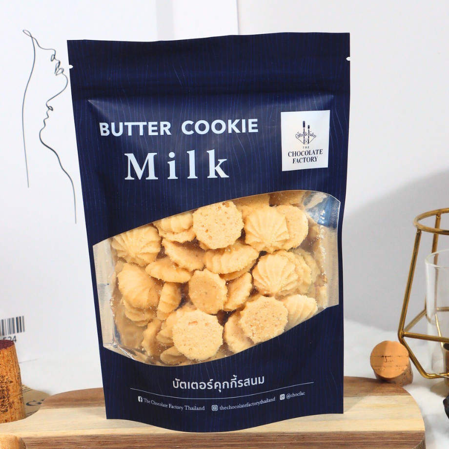 Butter Cookie Milk บัตเตอร์คุกกี้มิลค์ - The Chocolate Factory