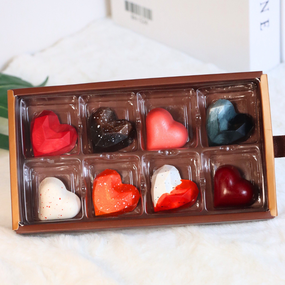 Bonbons Mini Heart Set - The Chocolate Factory