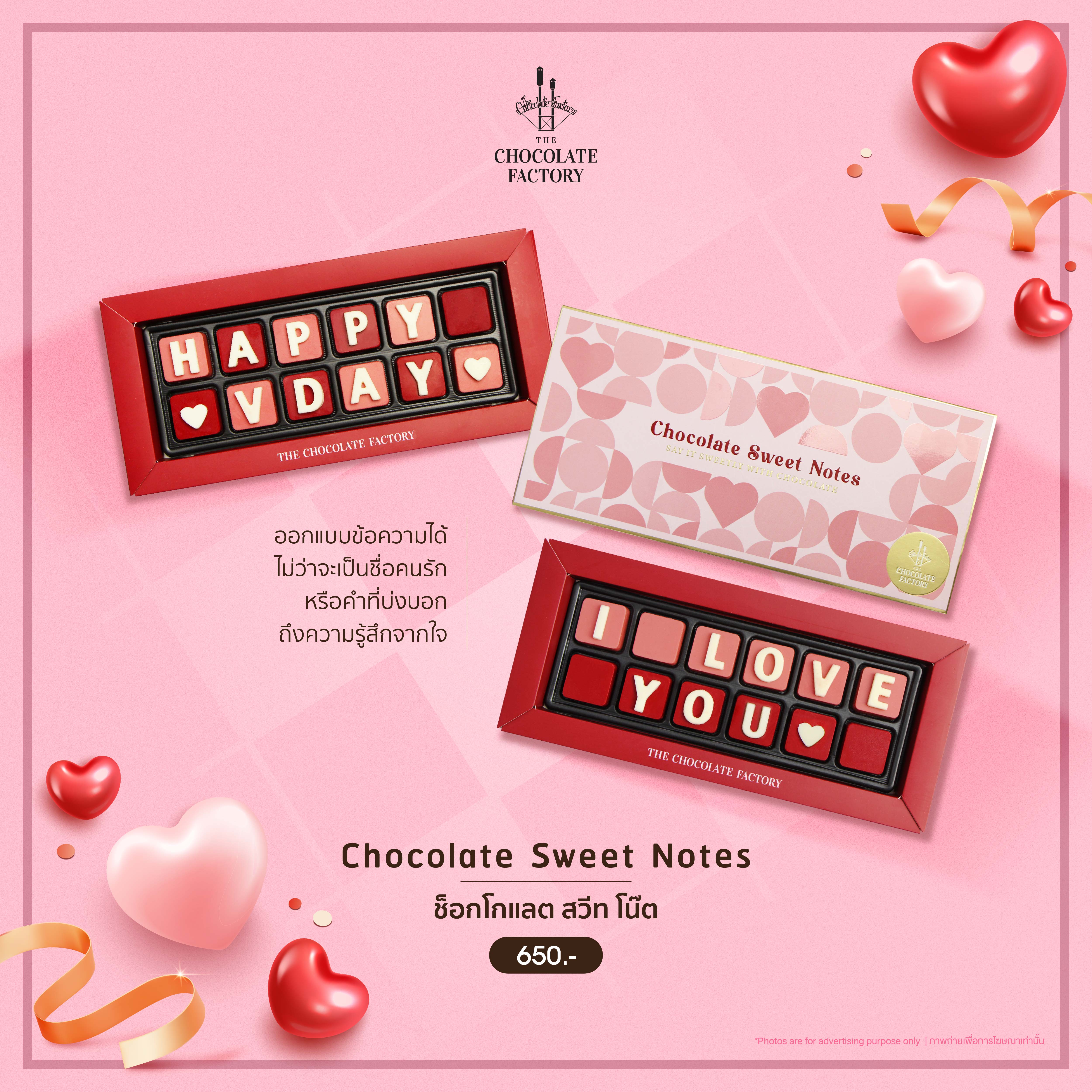Chocolate Sweet Notes - The Chocolate Factory