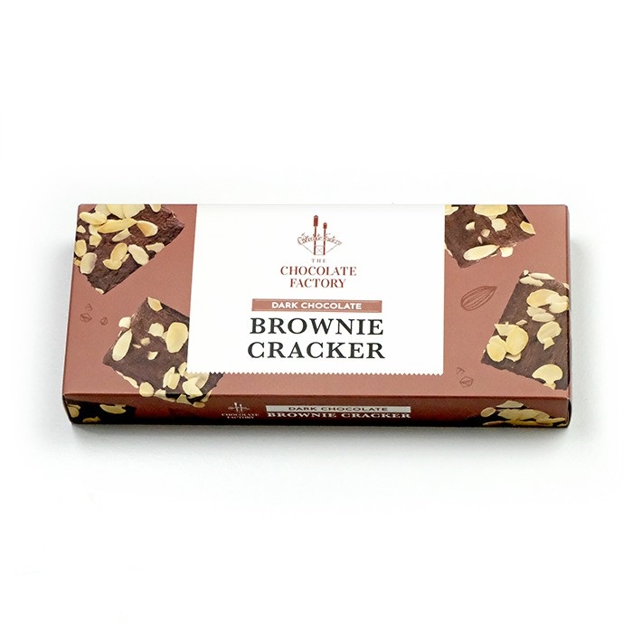ChocolateFactory - Dark Brownie Cracker (Box) ดาร์คบราวนี่แครกเกอร์ ขนาด 70 กรัม