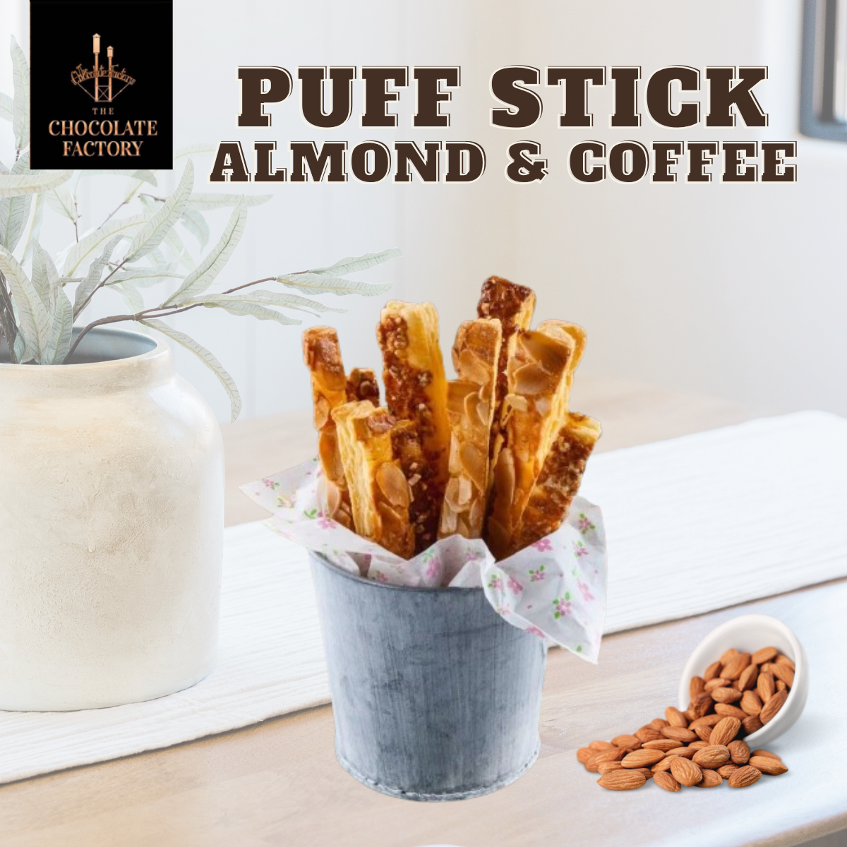 Puff Stick พายกรอบ - The Chocolate Factory