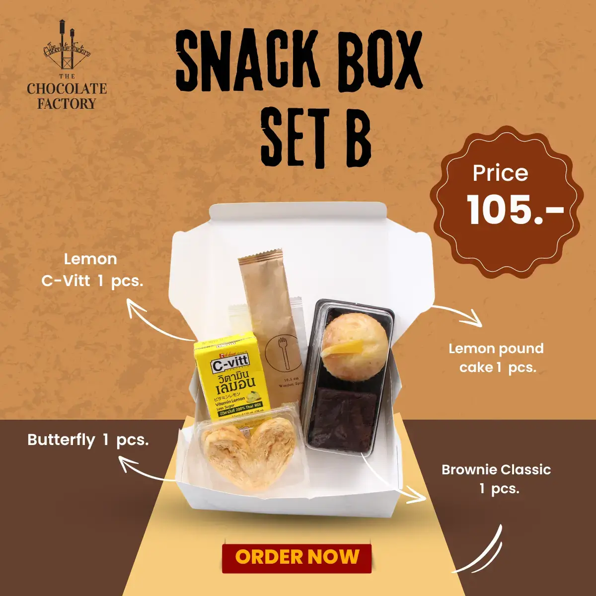 Snack Box Set B - The Chocolate Factory